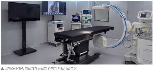 코아스템켐온, 의료기기 글로벌 인허가 파트너로 부상